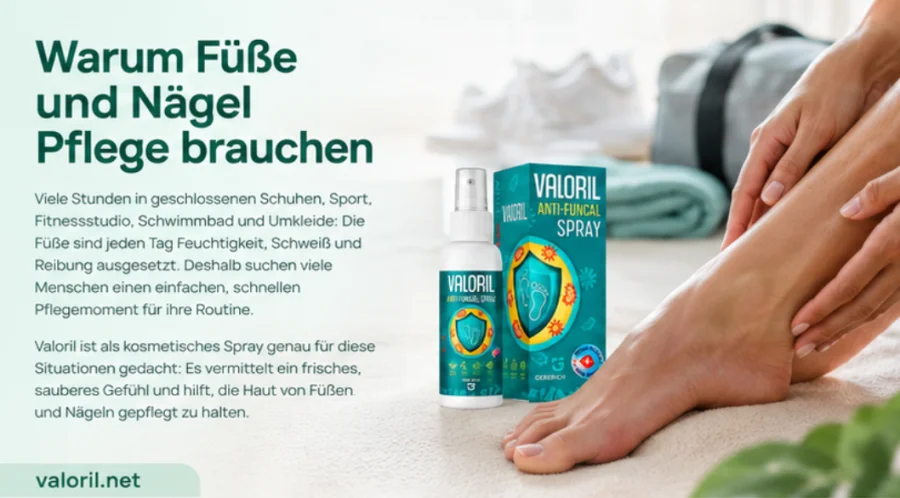 {{OFFER_NAME}} — Spray für die tägliche Pflege von Füßen und Nägeln in Österreich