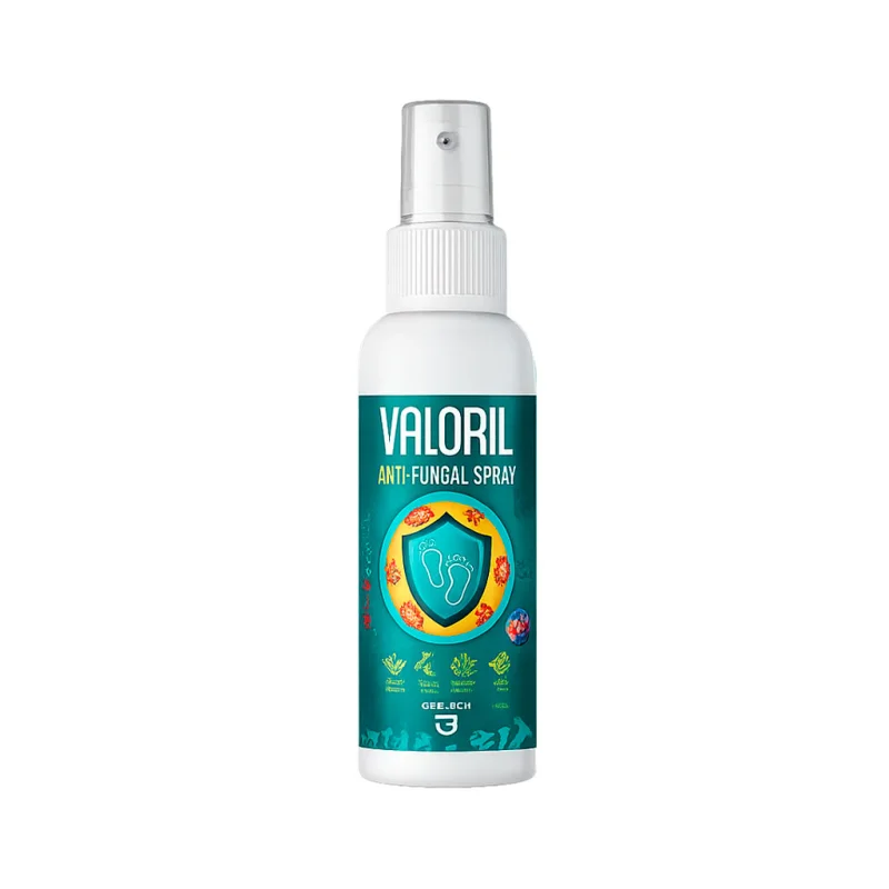 Valoril — flacone spray per l'igiene di piedi e unghie, 50 ml