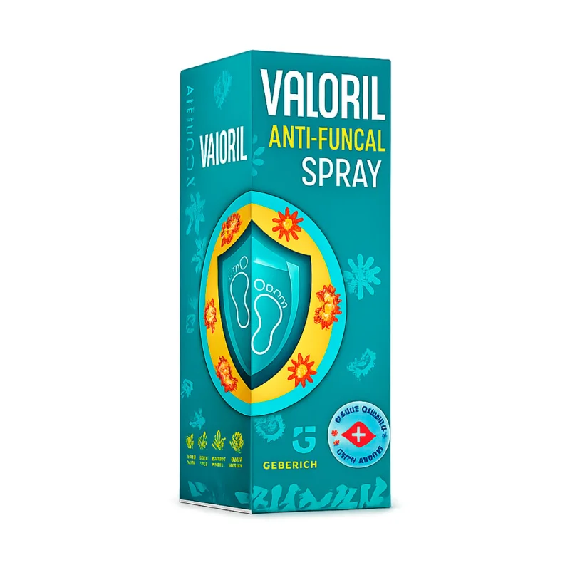 Valoril — flacone spray e confezione del prodotto